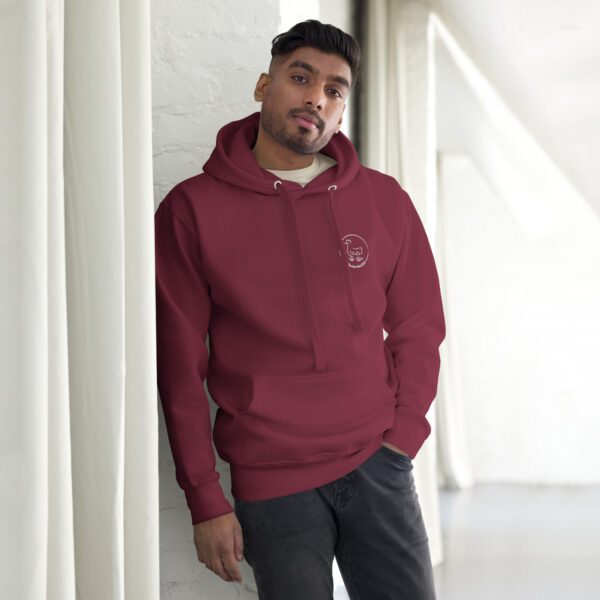 Unisex-Kapuzenpullover – Bild 7